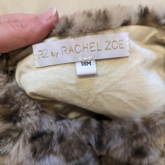 RZ by Rachel Zoe soft leopard print vest size 18 M - Picture 5 of 7